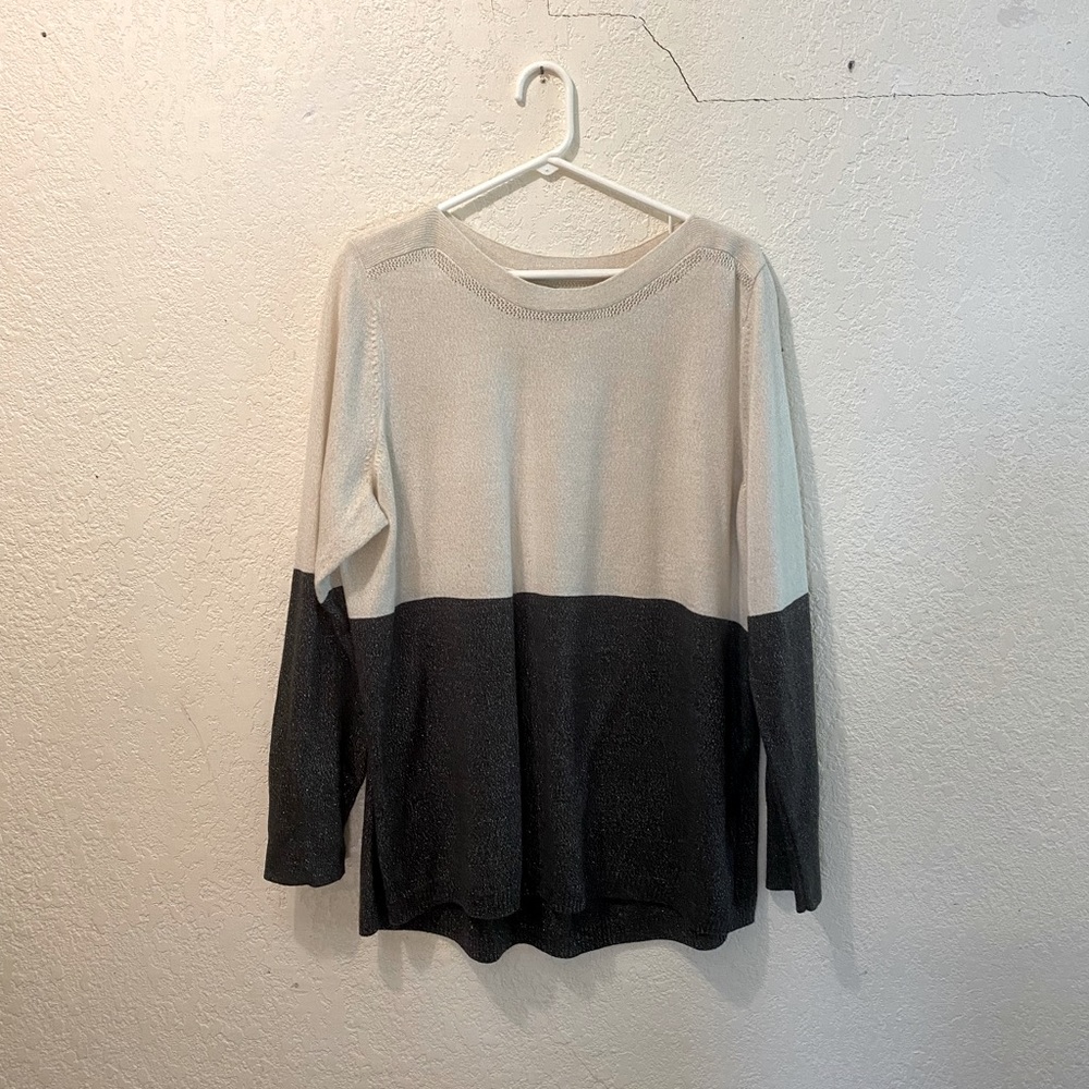 Two Toned Sweater